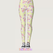 Load image into Gallery viewer, Sushi Alien Bear Tights Leggings