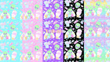 Alien Cutie Reba the alien and Kikko TV skirt (Made to Order)