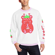 Load image into Gallery viewer, Yami Kawaii Ichigo Strawberry Milk Bear Strawbeary Sweater (Made to Order)