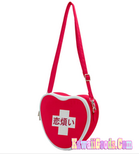 Load image into Gallery viewer, Yami Kawaii Love Sick Nurse Heart Shape Bag
