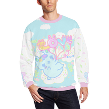 Load image into Gallery viewer, LOVE Balloons Cici Bunny Happy Clouds Sweater