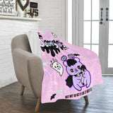 Scary Os Emotion Bear Vampire Blanket (Made to Order)