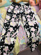 Load image into Gallery viewer, Hurt Bunny Bear Nurse Death Yami Kawaii Fizzy Joggers (Made to Order)
