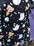 Halloween Sweets Shirt, Bat Tee (Made to Order)