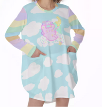 Load image into Gallery viewer, Emotion Bear Dress (Made to Order)