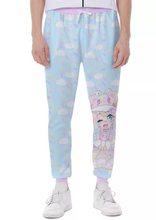 Load image into Gallery viewer, Creme Bunny x Kawaii Goods Joggers (Made to Order)
