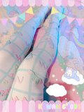 Fairykei Cutie Grid tights (made to order)