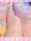 Fairykei Cutie Grid tights (made to order)