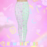 Fairykei Cutie Grid tights (made to order)