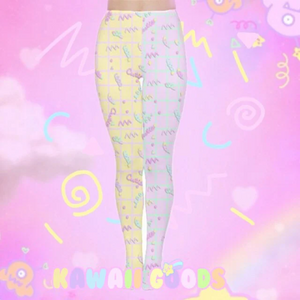 Fairykei Cutie Grid tights (made to order)