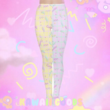 Fairykei Cutie Grid tights (made to order)