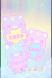 Conversation Heart Cuties Tights (made to order)