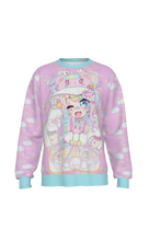 Load image into Gallery viewer, Creme Bunny x Kawaii Goods Sweater Collab (made to order)