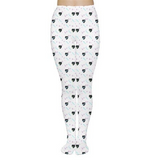 Geometric Heart 80s Yume Kawaii Tights (Made to Order)