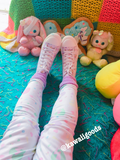Heart Confetti Party Yume Kawaii Tights (Made to Order)