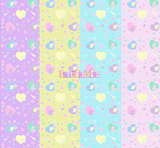 Heart Confetti Party Yume Kawaii Tights (Made to Order)