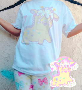 Dreamy Giraffe Fifi Cotton Shirt (Made to Order)