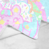 Emotion Bear and Kikko TV Blanket (Made to Order)