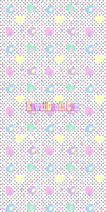 Heart Confetti Polkatdot Party Yume Kawaii Tights (Made to Order)