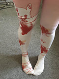 Guro Kawa Painfully Hurt Abby Bunny Bandage Tights  (made to order)