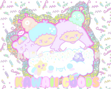 Load image into Gallery viewer, Dreamy Cuties Holographic sticker