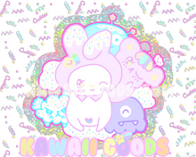 Load image into Gallery viewer, Dreamy Bunny Holographic sticker
