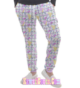 Kawaii Geometric Fairy Kei Pants Joggers