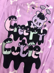 Creepy Cutie Spooky Emotion Bear Sweater (Made to Order)