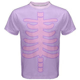 Fairy Kei Pastel Goth Skeleton Creepy Cute Tee (Made to Order)