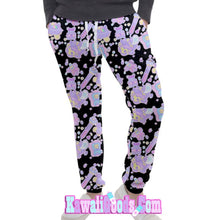 Load image into Gallery viewer, Hurt Bunny Bear Nurse Death Yami Kawaii Fizzy Joggers (Made to Order)