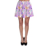 Candy Cemetery Creepy Cute Witch Bear Suspender Skirt