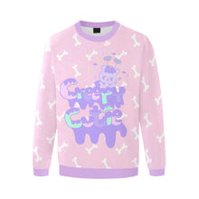 Load image into Gallery viewer, Creepy Cutie Spooky Emotion Bear Sweater (Made to Order)