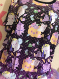 Candy Cemetery Creepy Cute Witch Bear Shirt (Made to Order)