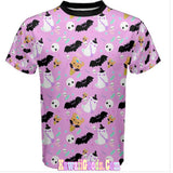 Halloween Sweets Shirt, Bat Tee (Made to Order)