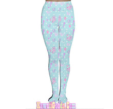 Load image into Gallery viewer, Hurt Bear Pixel Game Tights, Hurt Bear Tights (Made to Order)