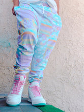 Load image into Gallery viewer, Kawaii Quilted Yume Kawaii Cutie Fuzzy jogger pants (Made to Order)