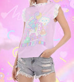 Trixie and Sweetie Dreams Ruffle Top (Made to Order)
