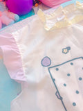 KTV Kawaii Television Ruffle Top (Made to Order)