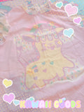 Alien Fifi Giraffe Ruffle Top (Made to Order)