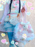 Emotion Bear Moon Ruffle Top (Made to Order)