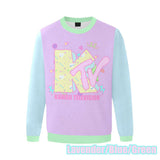 KTV KAWAII TELEVISION Sweater (Made to Order)