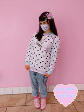 Load image into Gallery viewer, Aana Kawaii x Kawaii Goods Popkei Melty Heart Balloons Sweater (Made to Order)