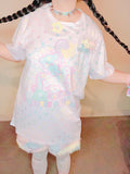 Sweetie Dreams Rocking Horse and Trixie the Alien Top (made to order)