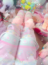 Load image into Gallery viewer, Kawaii Pastel Shooting Star Fairy Kei Joggers (made to order)
