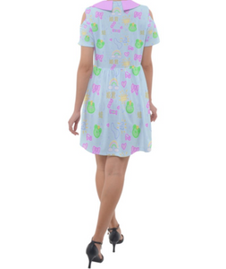 Katie Castles x Kawaii Goods Frog Princess Dress (Made to Order)