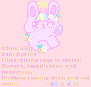 Lilly the bunny Egg Hunt Game! Get a random enamel Pin