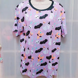 Halloween Sweets Shirt, Bat Tee (Made to Order)